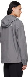 The North Face Gray Antora Rain Jacket