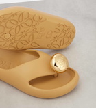 Loewe Anagram embellished thong sandals