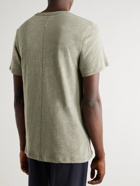 Rag & Bone - Classic Flame Slub Organic Cotton-Jersey T-Shirt - Green