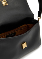 Tory Burch Charlie Small Leather Shoulder bag - Black - One Size