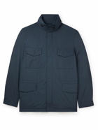 Loro Piana - Traveller Windmate Storm System Shell Hooded Field Jacket - Blue