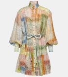 Zimmermann Matchmaker bandana cotton and silk minidress