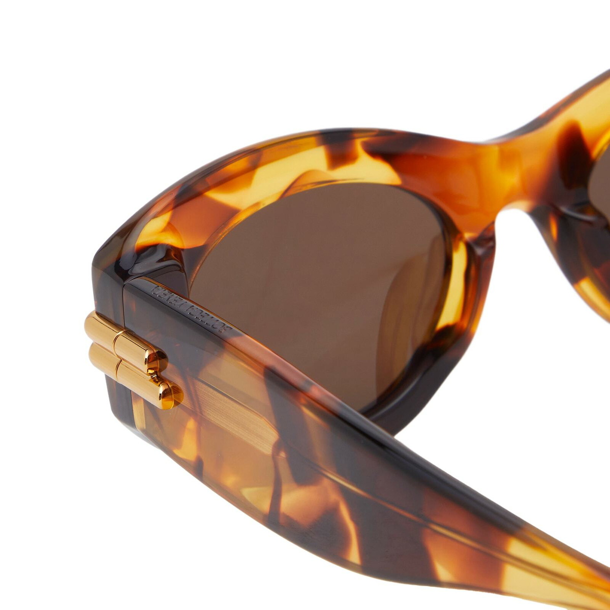 BOTTEGA VENETA Havana 
Light Ribbon Sunglasses BV1102S BOTTEGA VENETA Havana Light Ribbon Sunglasses BV1102S main image 4