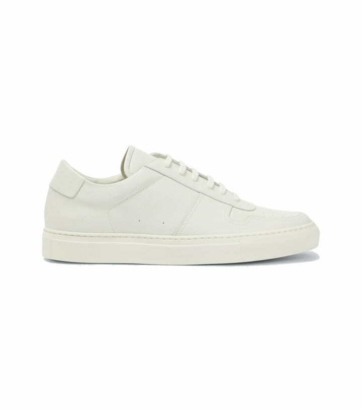 Photo: Common Projects - BBall Low leather sneakers
