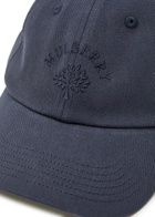 Mulberry Logo-embroidered Cotton cap - Blue - One Size