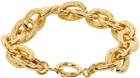Mondo Mondo Gold Scroll Chain Bracelet