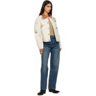 Isabel Marant Beige Lavine Denim Jacket