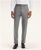 Brooks Brothers Men's Milano Fit Wool Tweed Trousers | Grey