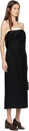 Calvin Klein Collection Black Beatrix Strapless Midi Dress