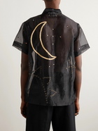 SKY HIGH FARM - Boticelli Constellation Sequin-Embellished Organza Shirt - Black