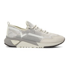 Diesel White and Grey S-KBY Sneakers