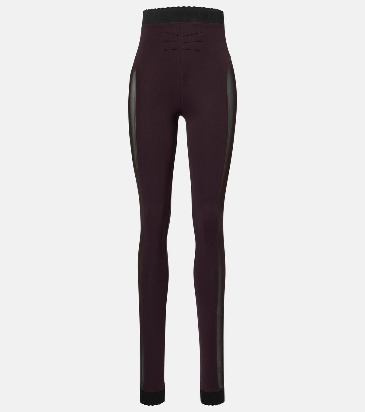 The Attico Paneled leggings