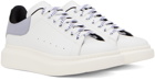 Alexander McQueen White Larry Sneakers