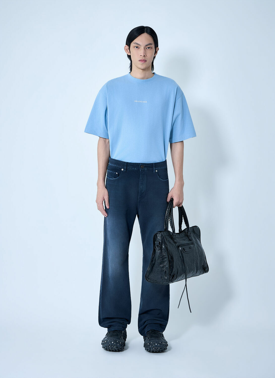 Balenciaga Curved Knee Pants