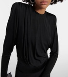 Alexandre Vauthier Draped jersey top