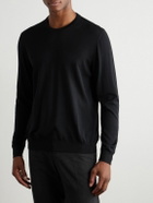 Kiton - Wool Sweater - Black