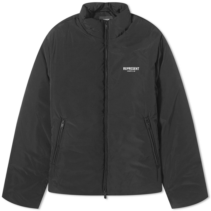 Photo: Represent Men's Owners Club Puffer Jacket in Black