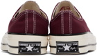 Converse Burgundy Chuck 70 Vintage Sneakers