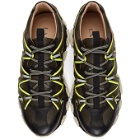 Lanvin Khaki Lightning Sneakers