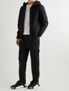 Moncler - Straight-Leg Cotton-Blend Twill Cargo Trousers - Black