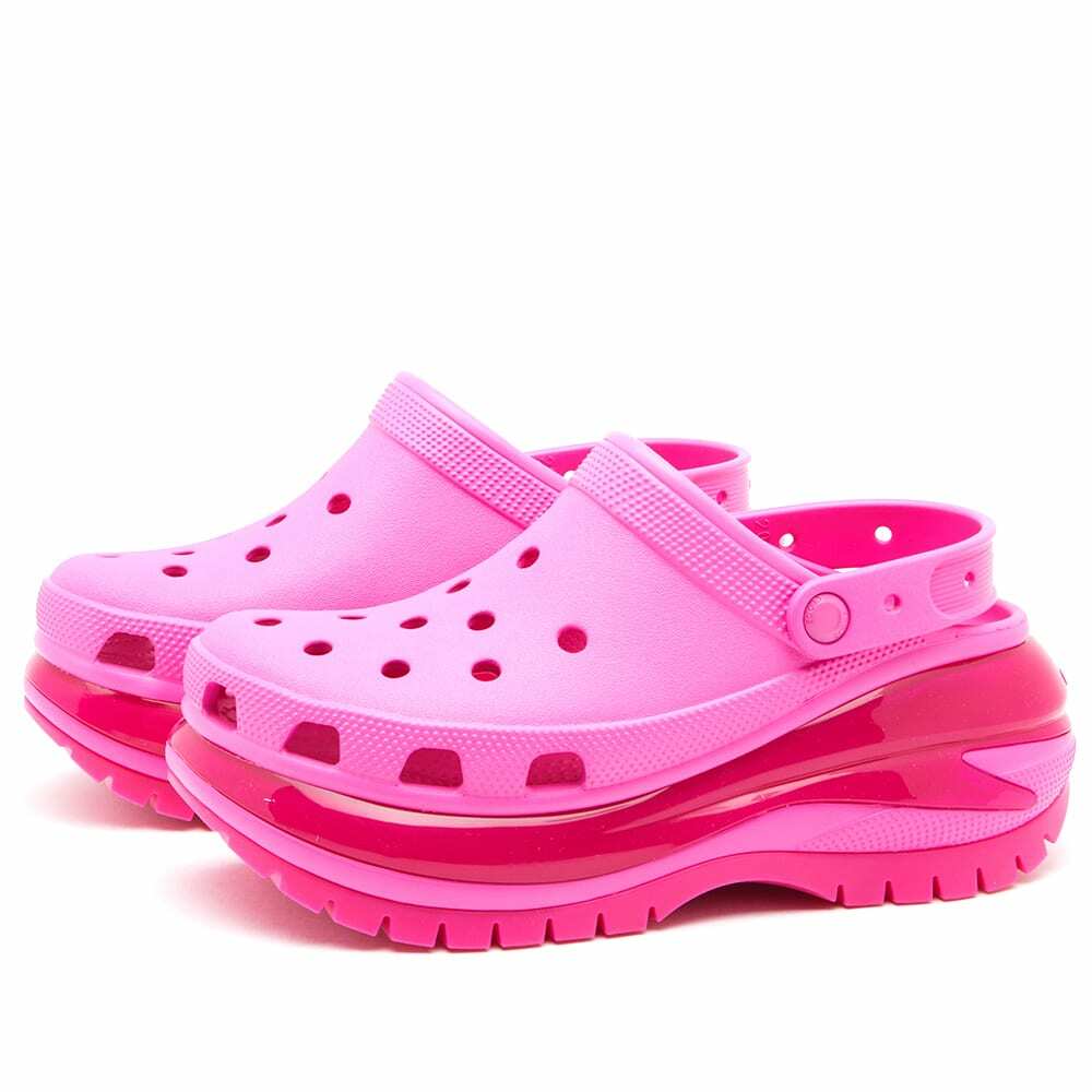 Crocs Women's Classic Mega Crush Clog in Juice Crocs