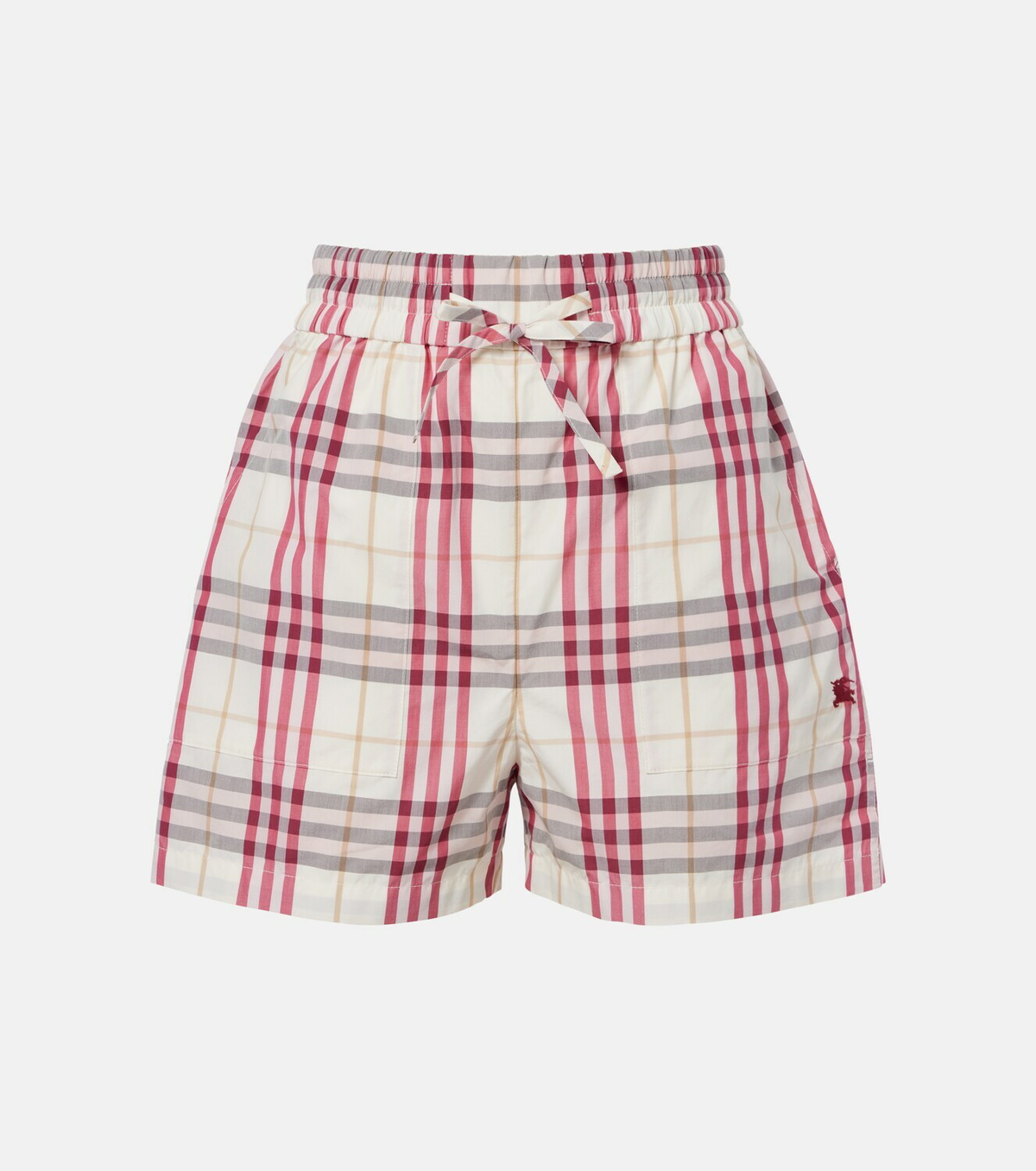 Burberry EKD Burberry Check cotton shorts