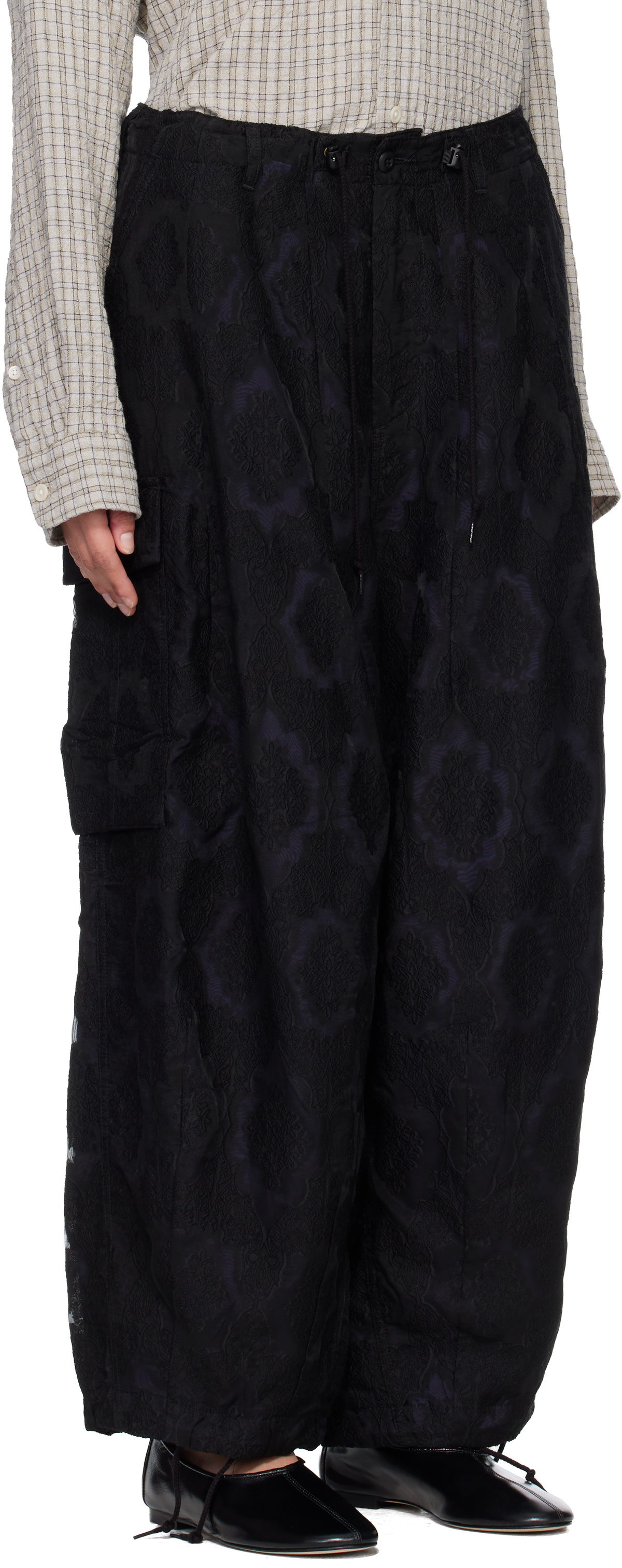 NEEDLES Black H.D. BDU Cargo Pants