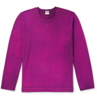 Massimo Alba - Cotton and Cashmere-Blend Sweater - Purple