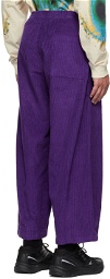Gentle Fullness Purple Organic Cotton Trousers