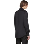 Dsquared2 Black Stretch Poplin Shirt