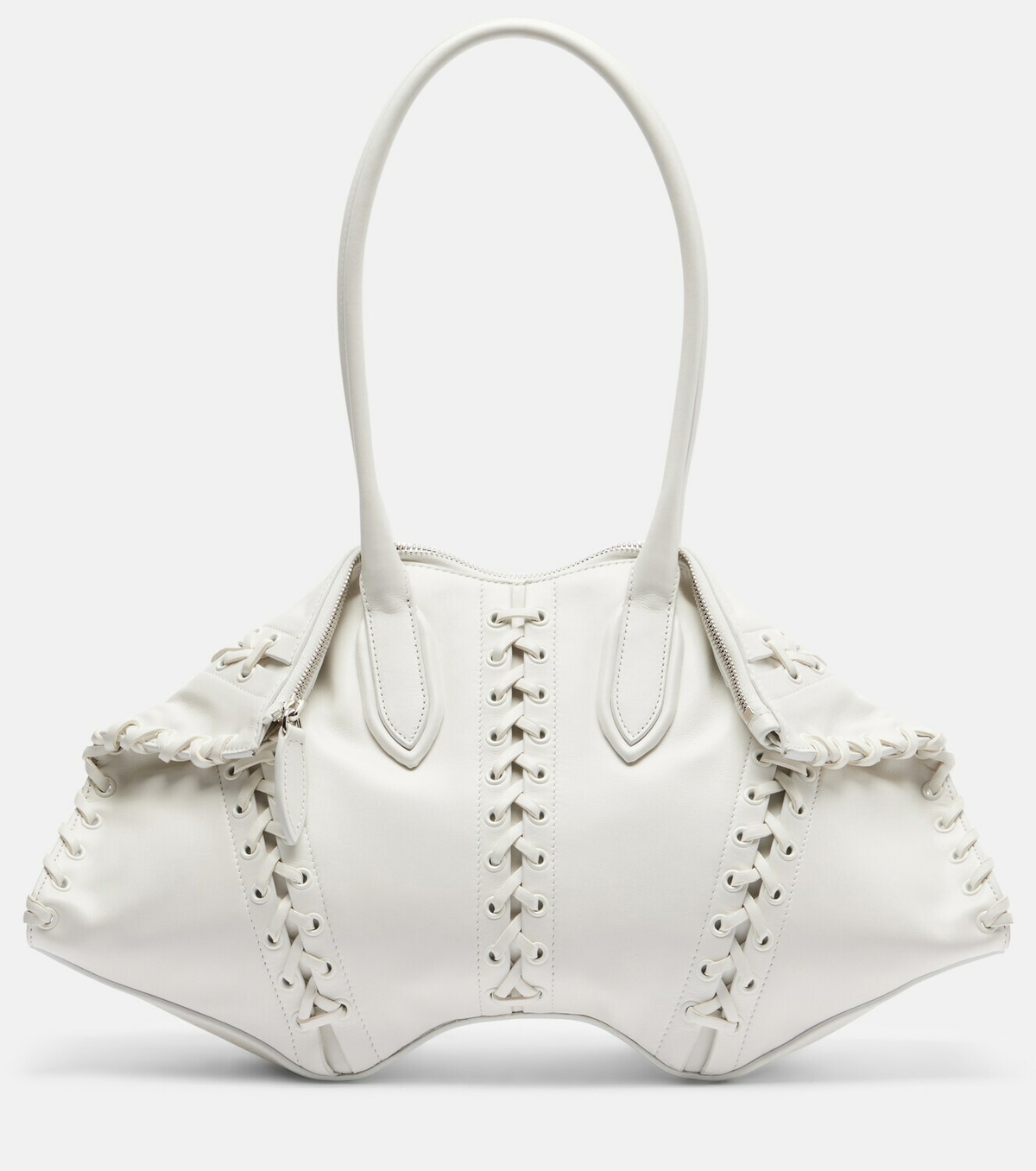 McQueen Manta Medium leather shoulder bag