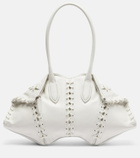 McQueen Manta Medium leather shoulder bag