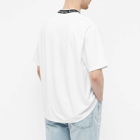 Acne Studios Men's Extorr Logo Rib T-Shirt in Optic White