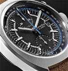 Oris - Chronoris Williams 40th Anniversary Limited Edition Automatic 40mm Stainless Steel and Leather Watch - Men - Black