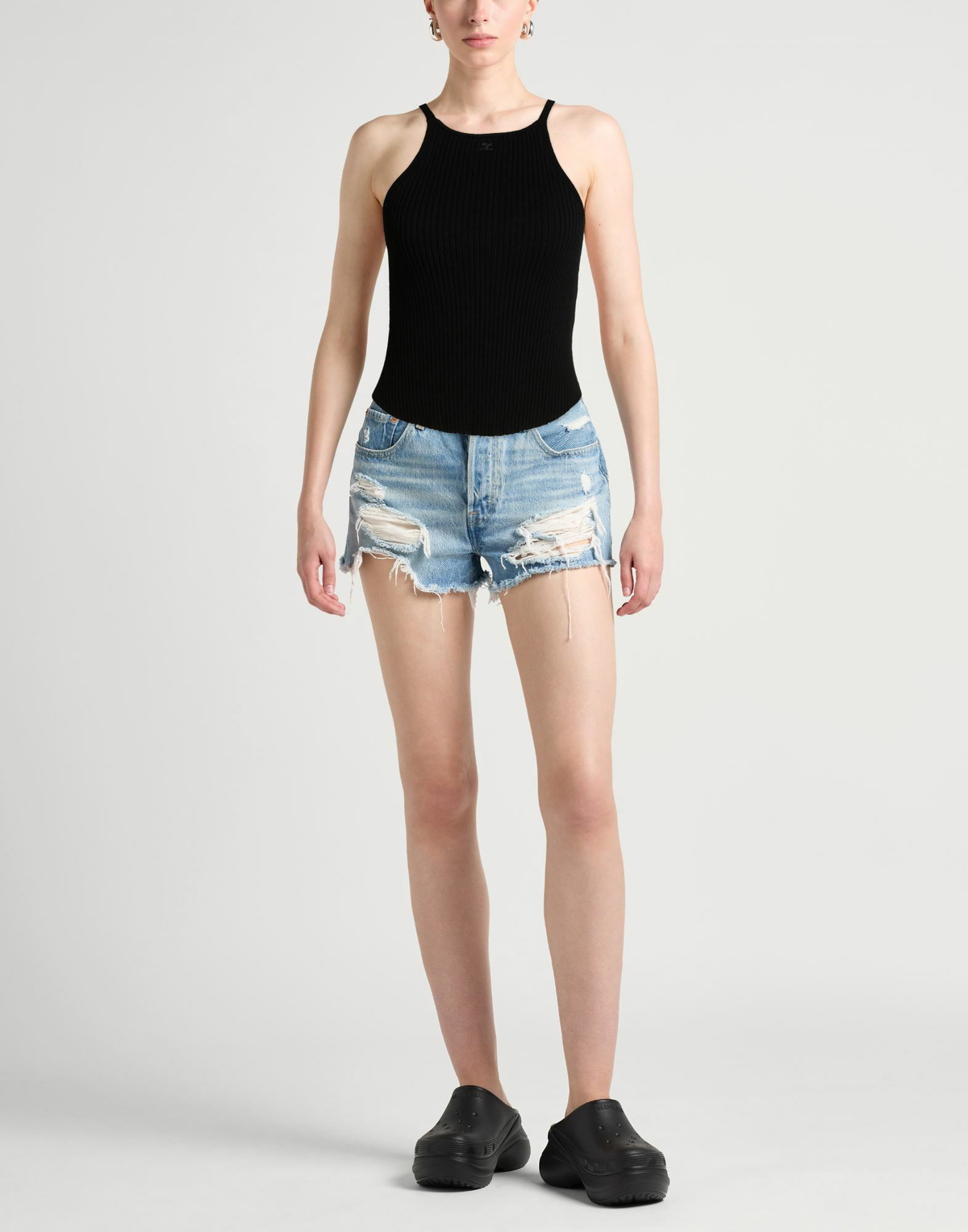 Courrèges Womens Top in Black