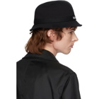 Burberry Black Jersey Bucket Hat