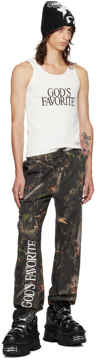 Praying Khaki 'God's Favorite' Sweatpants
