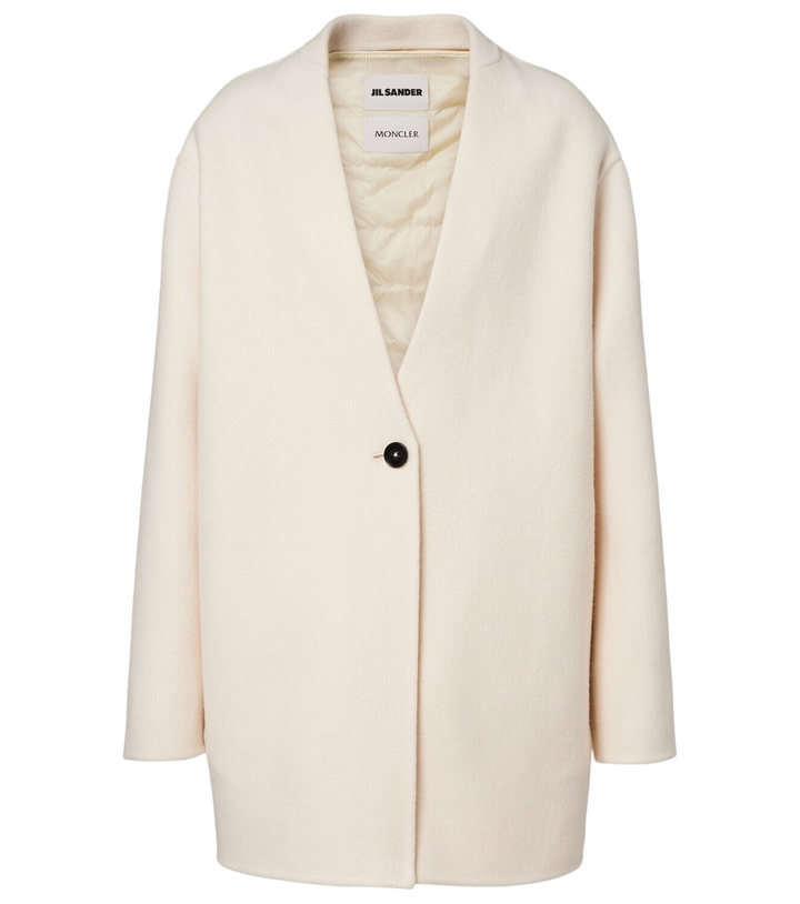 Photo: Moncler Genius + Jil Sander virgin wool down coat