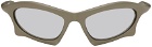 Balenciaga Gray Bat Sunglasses