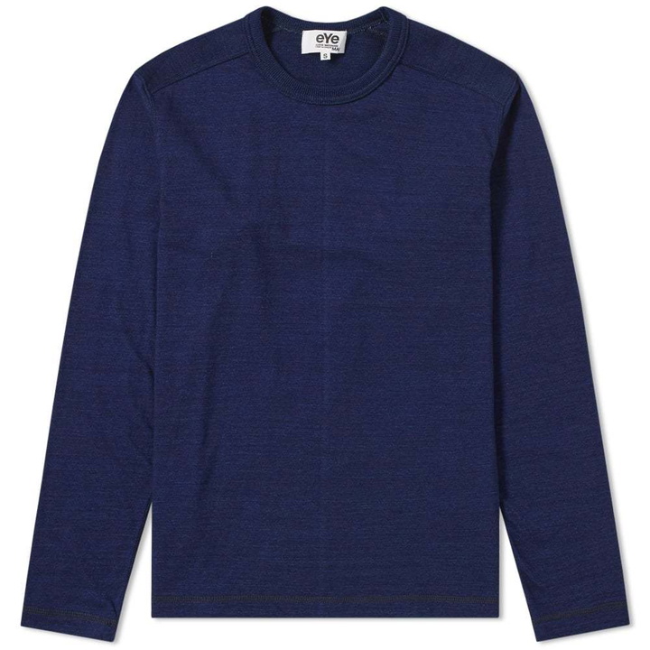 Photo: Junya Watanabe Long Sleeve Eye Tee Blue