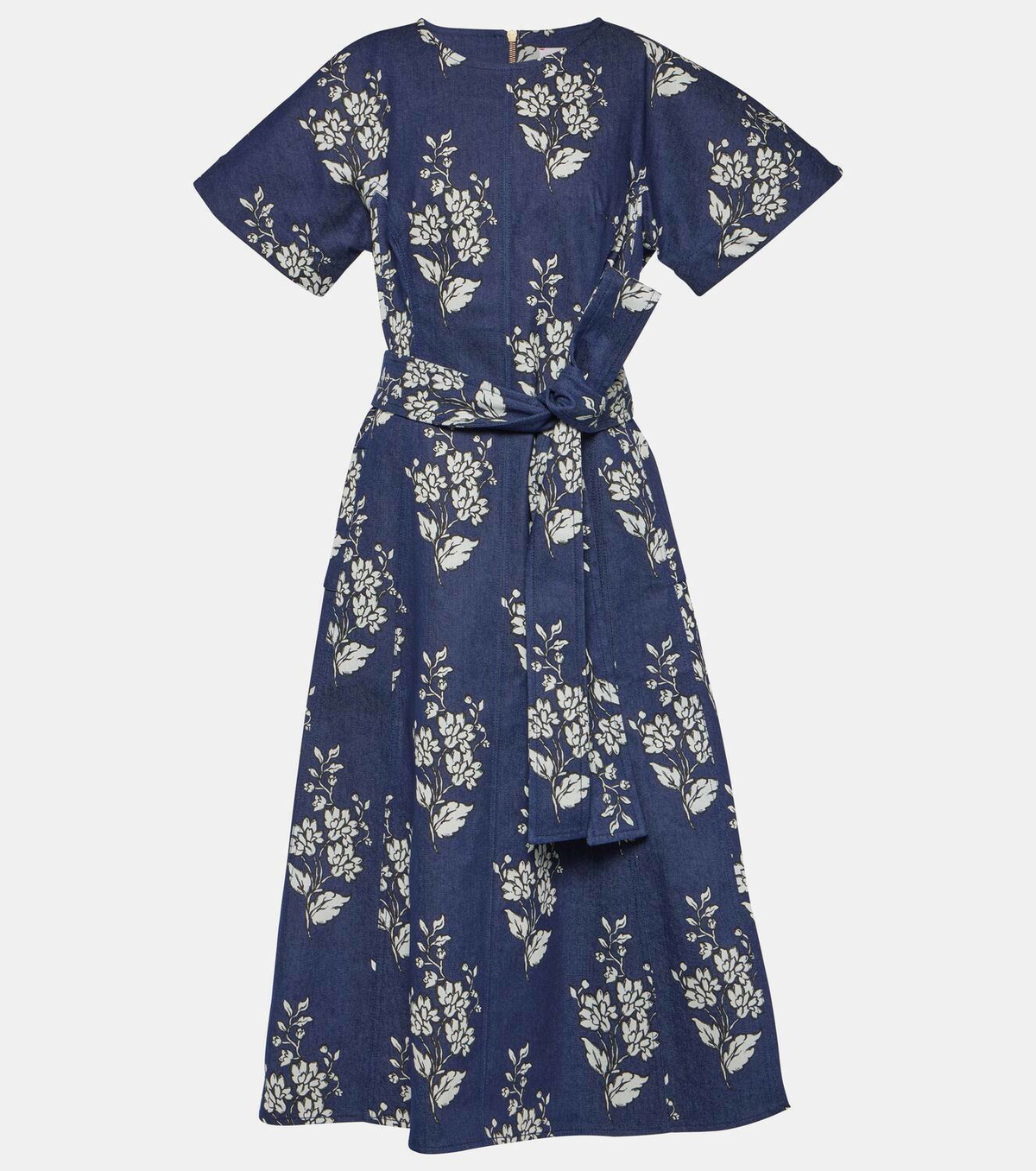 carolina herrera denim midi dress Carolina Herrera, Denim midi dress, Women, Blue, US 10, Dresses, Cotton blend