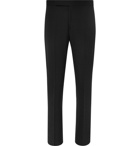 Ralph Lauren Purple Label - Black Gregory Satin-Trimmed Wool Tuxedo Trousers - Men - Black