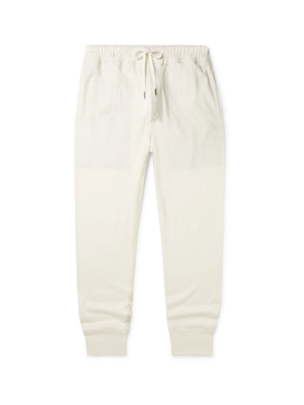 Photo: TOM FORD - Tapered Cashmere-Jersey Sweatpants - Neutrals