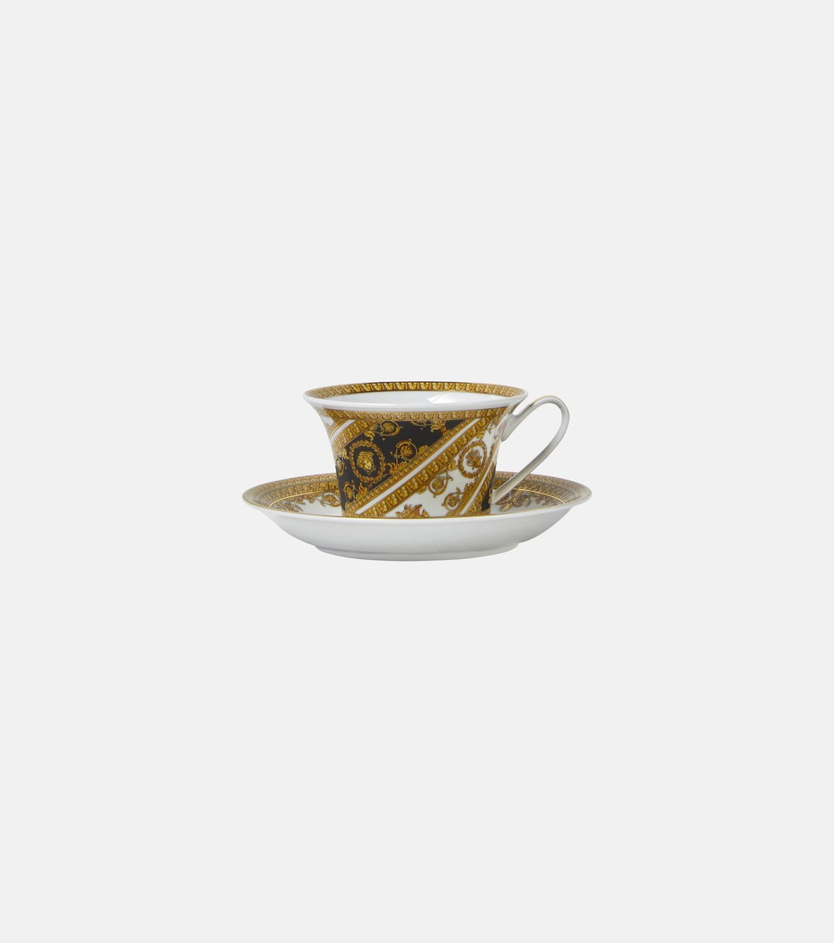 Versace Home I Heart Baroque teacup and saucer