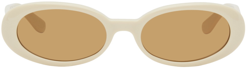 小物 DMY STUDIOS VALENTINA ivory Valentina Ivory Sunglasses — DMY Studios