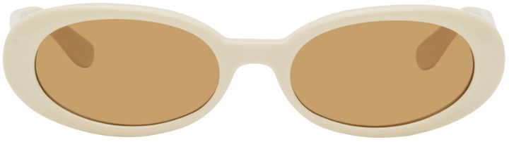 Photo: DMY by DMY Off-White Valentina Sunglasses
