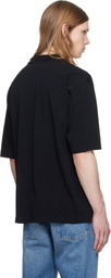 Dsquared2 Black 'Dsquared2 Signature' Tennis Fit Polo
