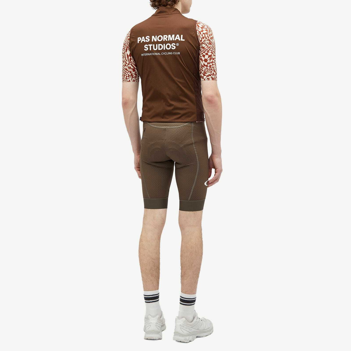 Pas Normal Studios Men's Mechanism Stow Away Gilet in Bronze Pas Normal Studios Men's Mechanism Stow Away Gilet in Bronze