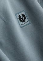 Belstaff Logo Cotton Sweatshirt Blue