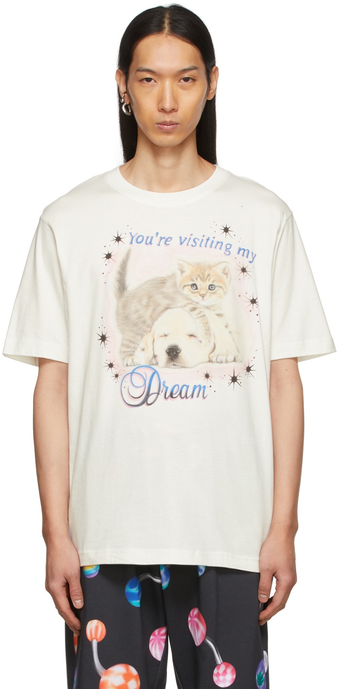 Photo: Ashley Williams SSENSE Exclusive Off-White You're In My Dreams T-Shirt